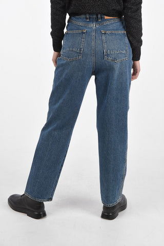 5 Pocket KIM WIDE LEG Denims with Studded Profiles