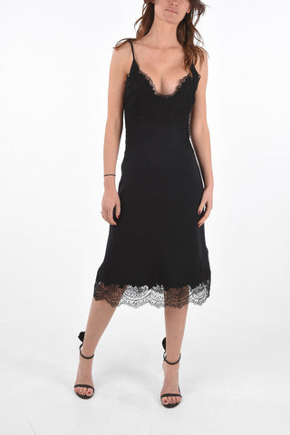 Slip Dress with Lace Details