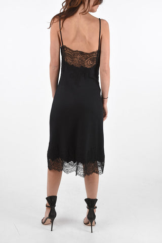 Slip Dress with Lace Details