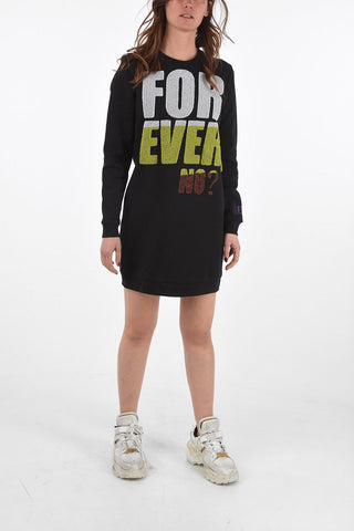long sleeve sweat dress