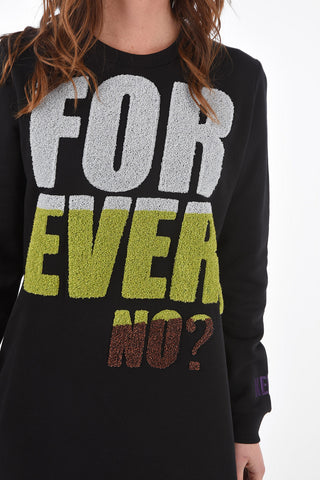 long sleeve sweat dress
