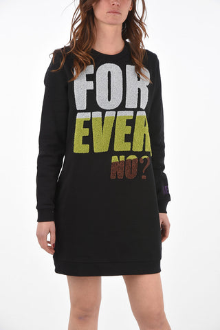 long sleeve sweat dress