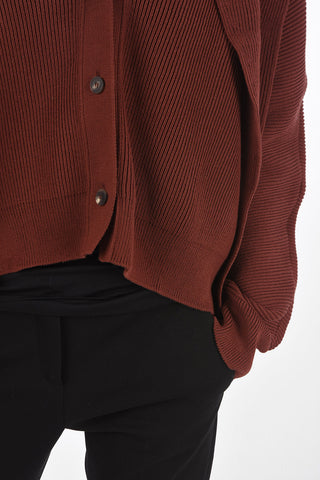 v-neck cardigan