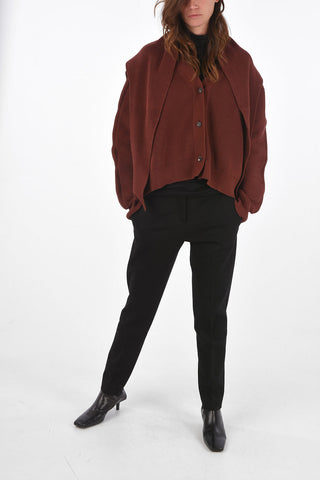 v-neck cardigan