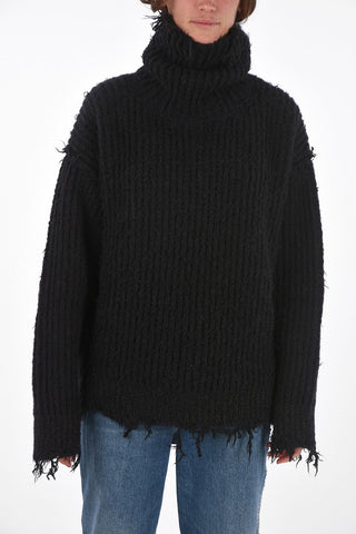 Eyelash Knit Pullover with Lurex Details