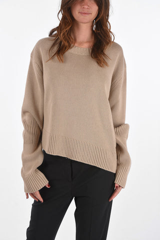 Crew Neck Pullover with Porthole