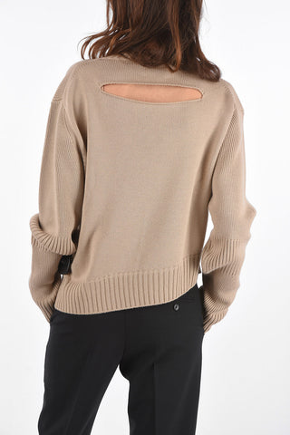 Crew Neck Pullover with Porthole