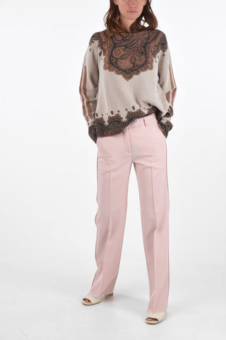 3 Pocket Palazzo Pants with Hidden Closure