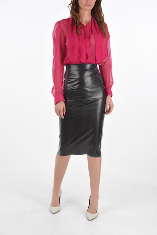 Latex Longuette with Back Zip