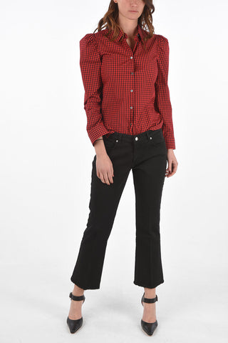 Jeans 5 Tasche Boot Cut con Passanti