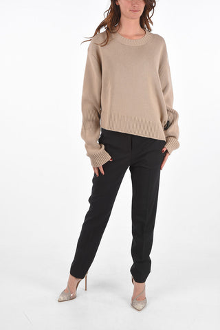 Low Rise Pants with 4 Pockets and Snap Hook Closure
