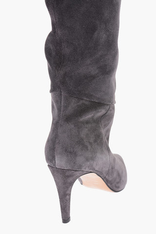 8.5cm suede leather Over-the-knee boots