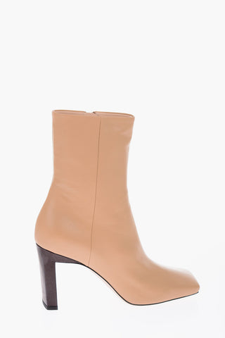Tronchetto ISA in pelle con zip laterale 9cm