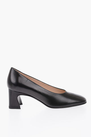 6cm leather Pumps