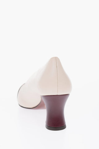 Décolleté VOLKA in pelle 6.5cm