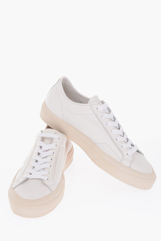 leather sneakers