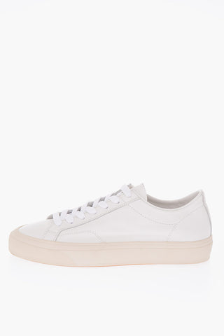 leather sneakers