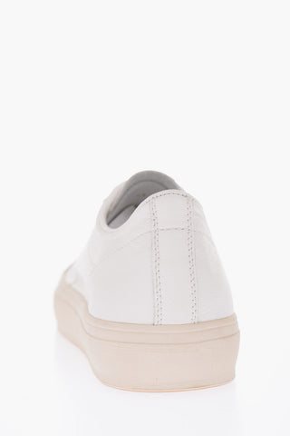 leather sneakers