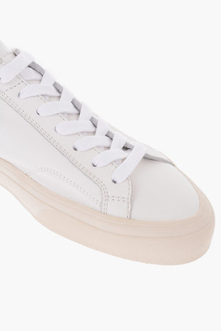 leather sneakers