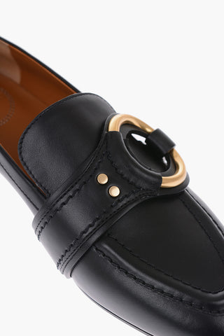 leather loafers