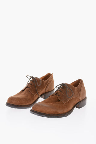 leather Derby shoes