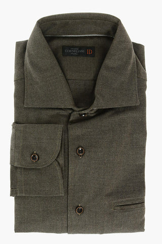 ID Cotton Twill Shirt with Pocket