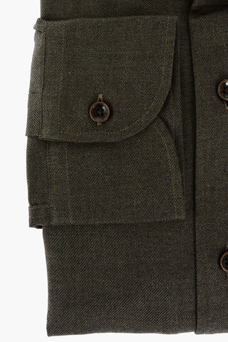 ID Cotton Twill Shirt with Pocket