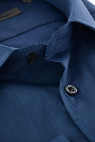 COUTURE Cotton Shirt with Round Cuffs