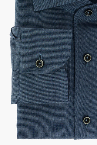 ID Camicia in Twill di Cotone con Taschino