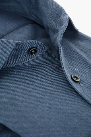 ID Camicia in Twill di Cotone con Taschino