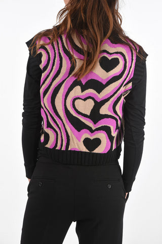 v-neck knit vest