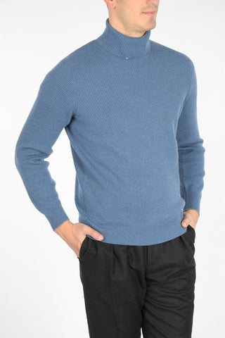 cashmere turtle-neck sweater