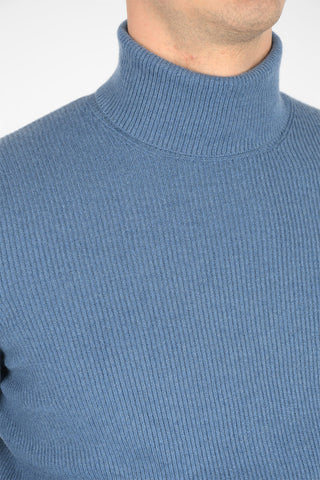 cashmere turtle-neck sweater