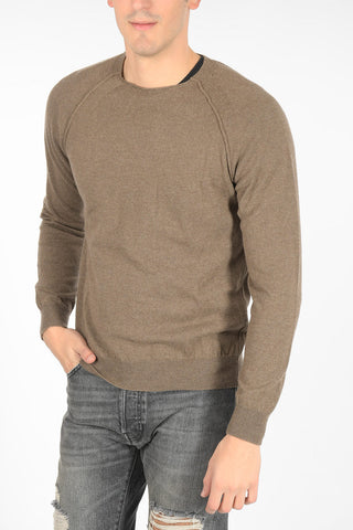 virgin wool crew-neck sweater