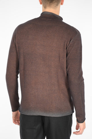 cashmere mock neck sweater