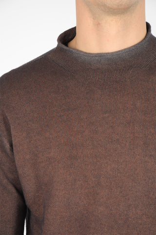 cashmere mock neck sweater