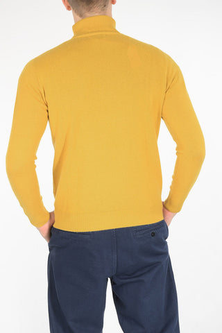 maglia a collo alto in cashmere