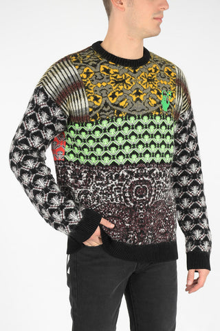 persian fantasy crew-neck sweater