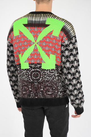 persian fantasy crew-neck sweater