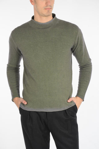 cashmere mock neck sweater