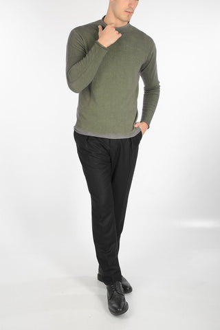 cashmere mock neck sweater