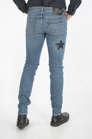15.5cm stretch denim jeans