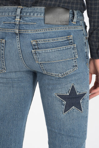 15.5cm stretch denim jeans
