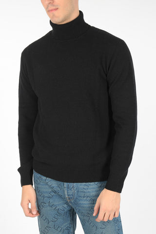virgin wool and cashmere LIVING turtle-neck sweater