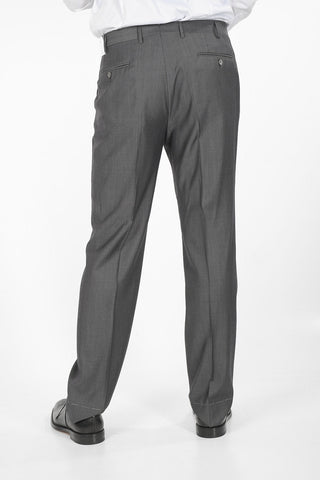 Peak Lapel Suit with Matched Vest and Pinstriped Pants
