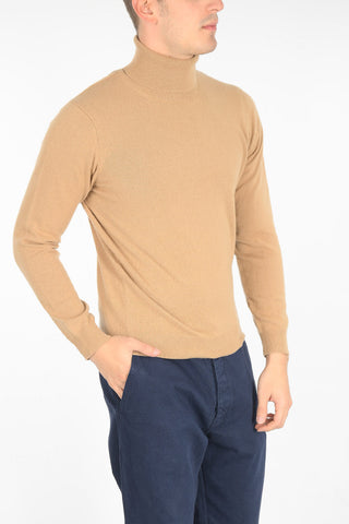 cashmere turtle-neck sweater