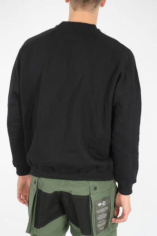 cotton crew-neck sweatshirt