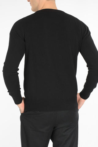maglia girocollo in cashmere
