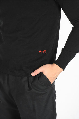 maglia girocollo in cashmere