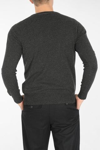 maglia girocollo in cashmere
